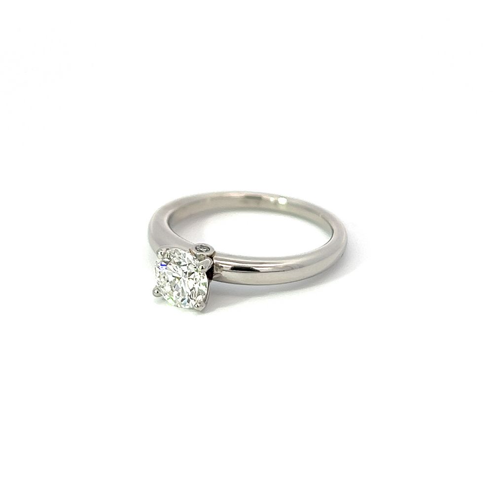 Diamond Solitaire Platinum Ring