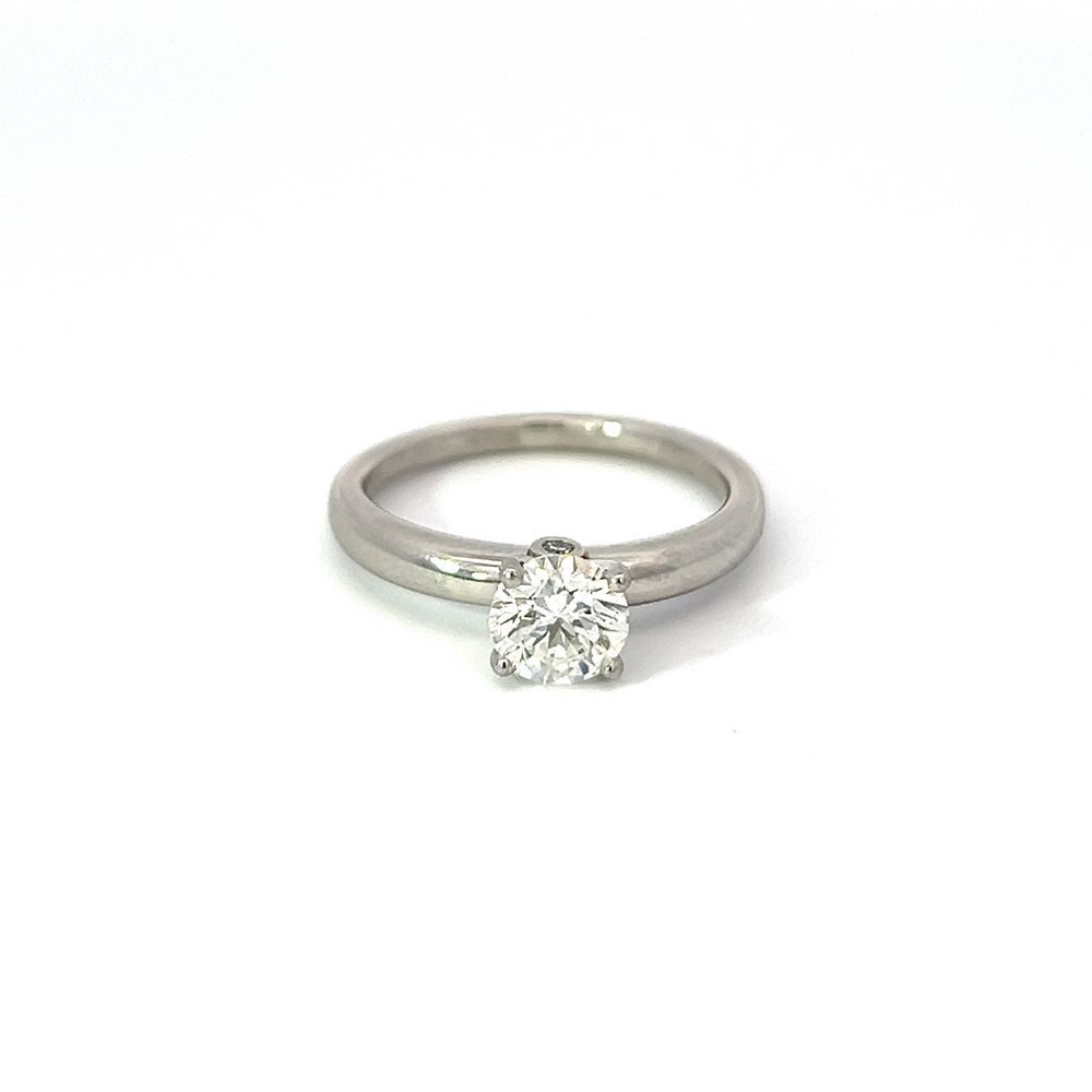 Diamond Solitaire Platinum Ring