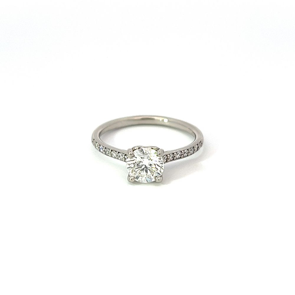 1ct Diamond Solitaire Ring in Platinum