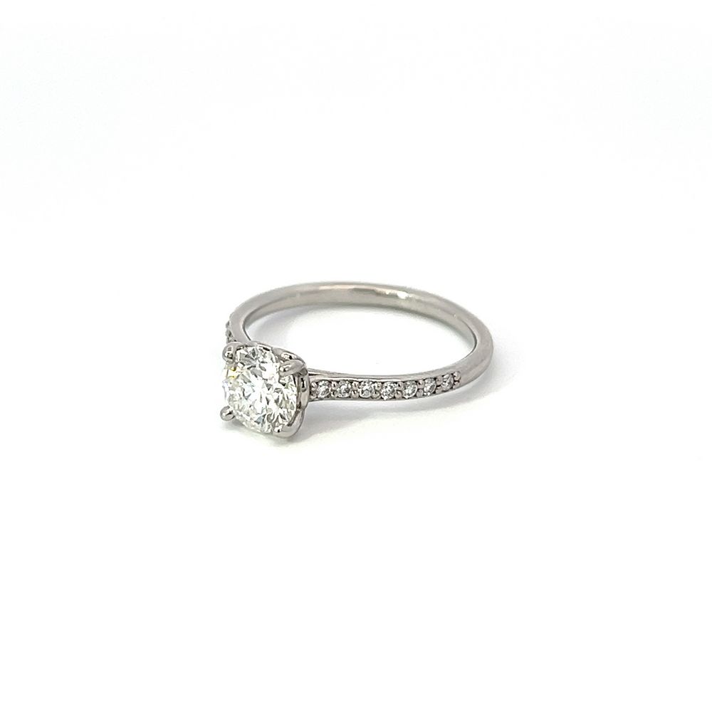 1ct Diamond Solitaire Ring in Platinum