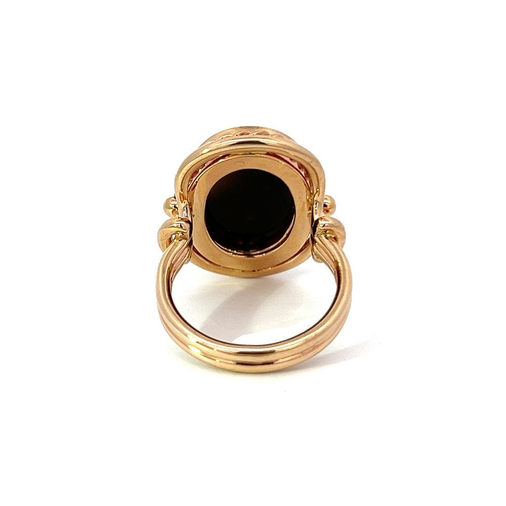 Handmade 7.73ct Sardonyx Cameo Ring