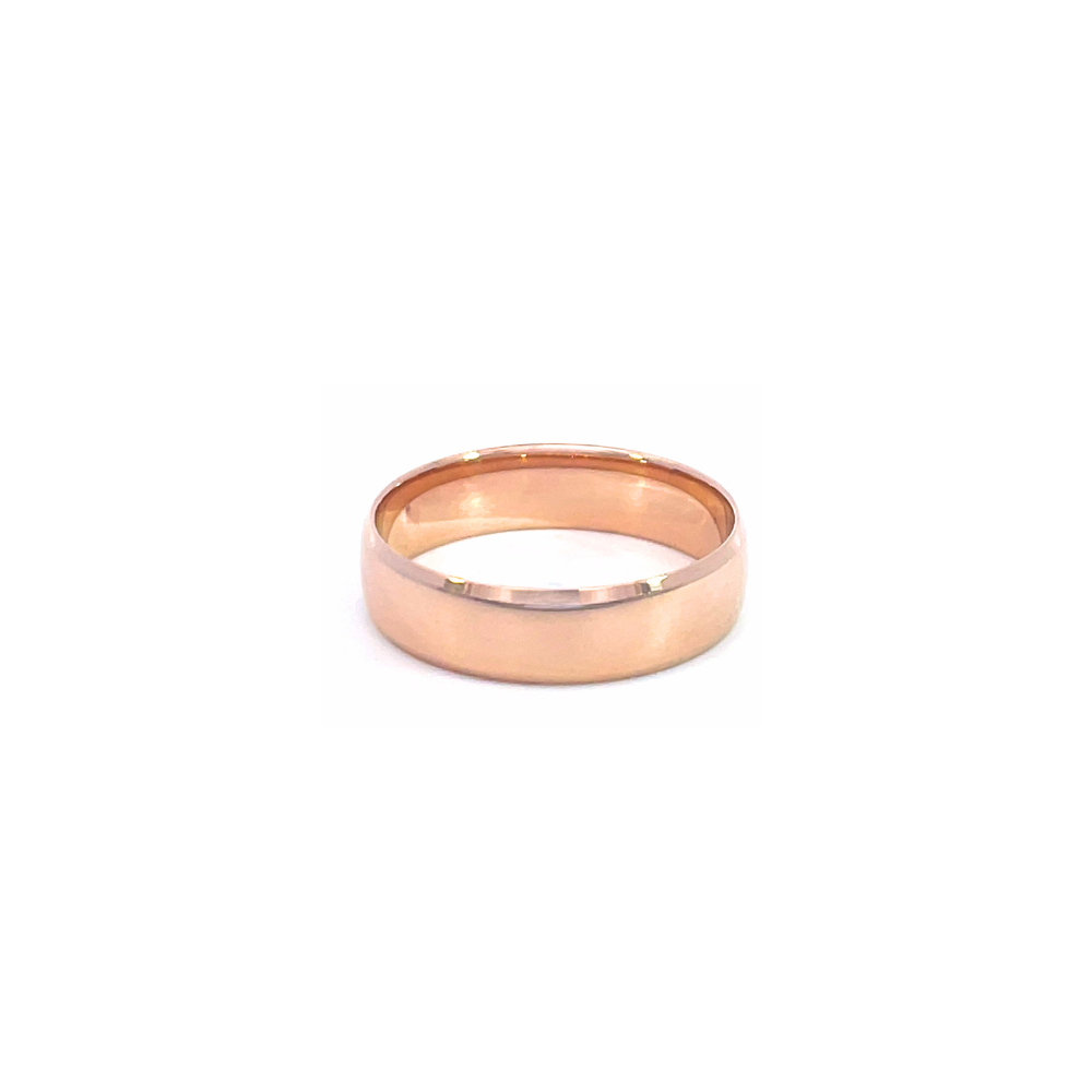 Rose Gold 6mm Band