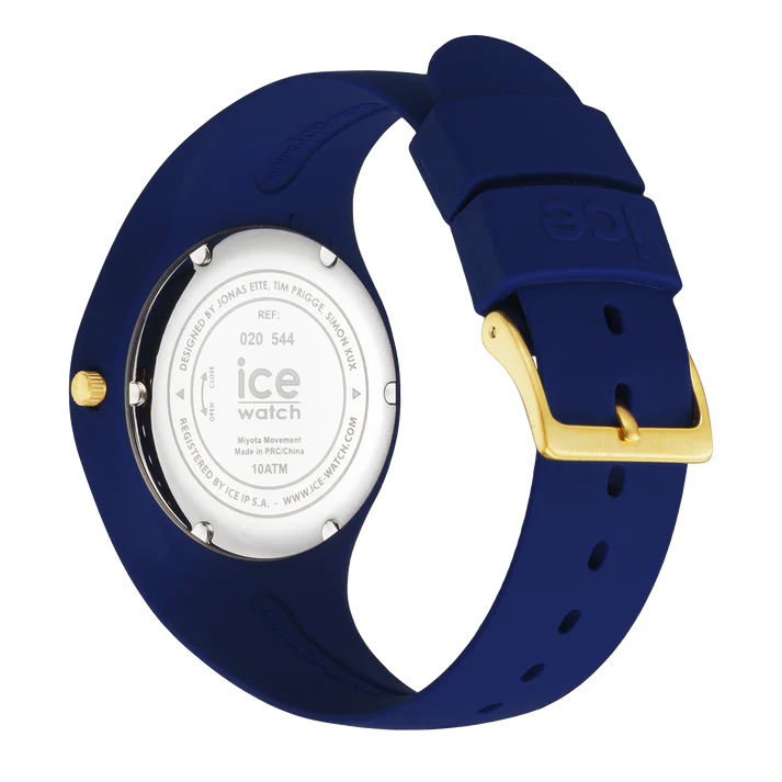 Ice Glam Brushed Lazuli Blue Watch - Medium