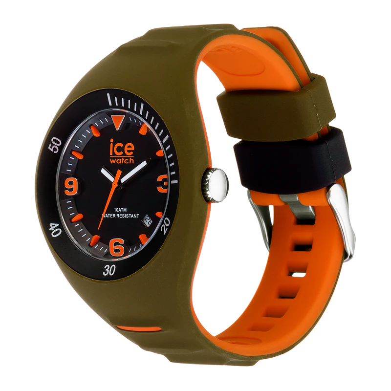 ICE Pierre Leclercq Khaki/Orange Watch