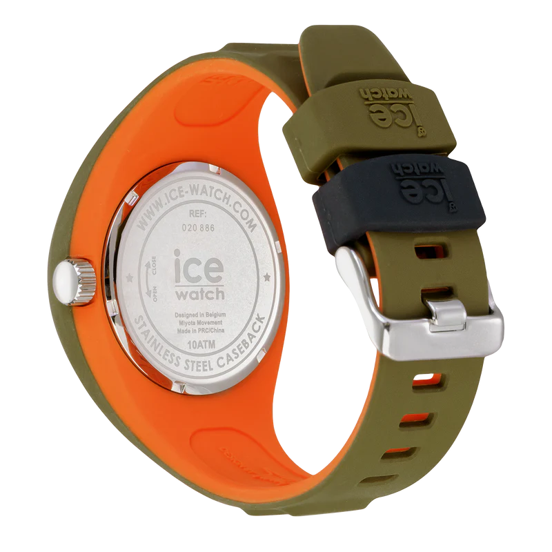 ICE Pierre Leclercq Khaki/Orange Watch