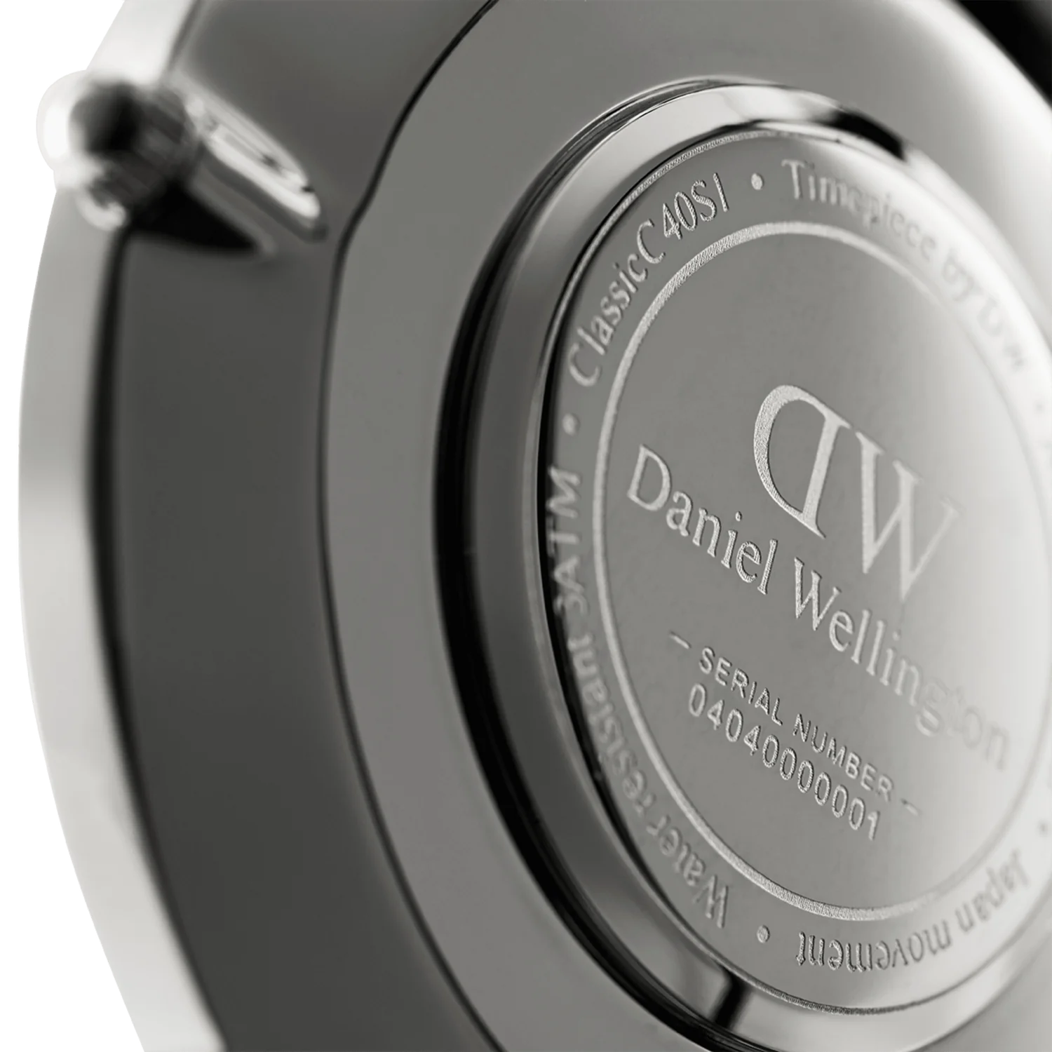 DW Classic St Mawes Watch in Silver/White - 40mm