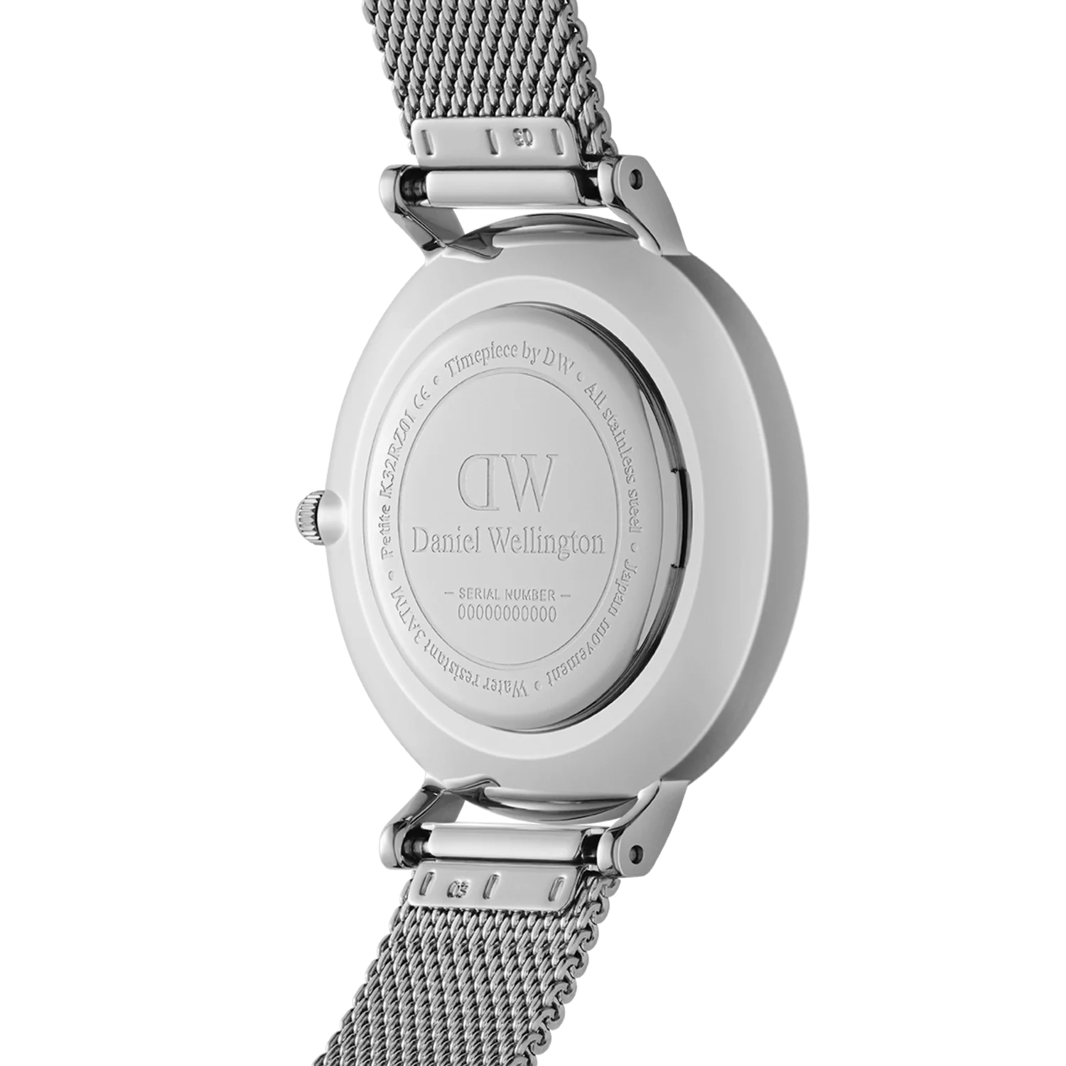 DW Petite Sterling Watch in Silver/White - 28mm