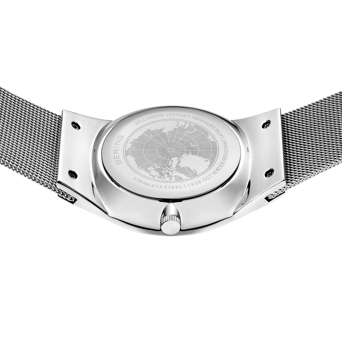 BERING Classic Polished Grey Men's Watch