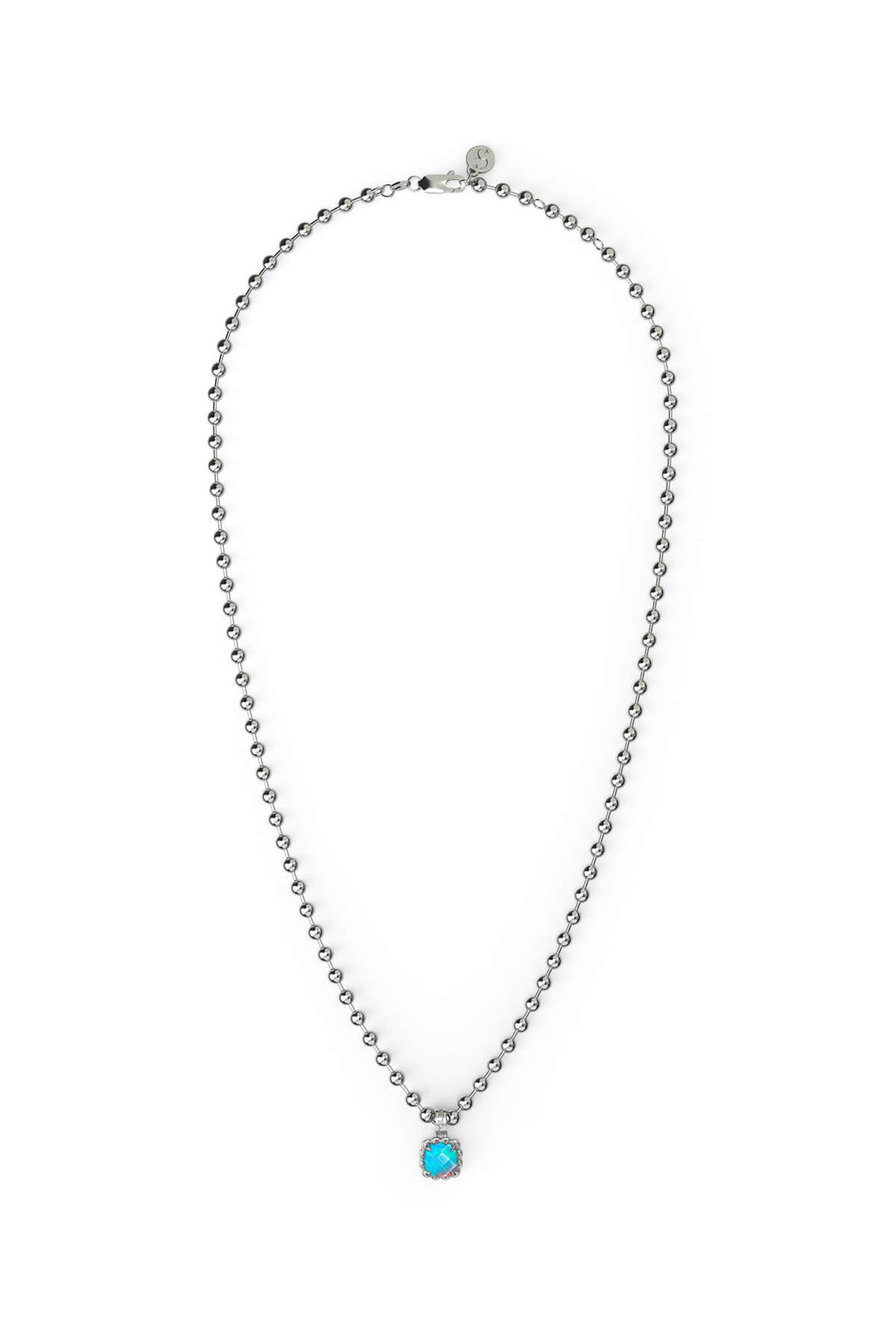 Stolen Girlfriends Club Baby Claw Ball Chain Necklace Bello Opal