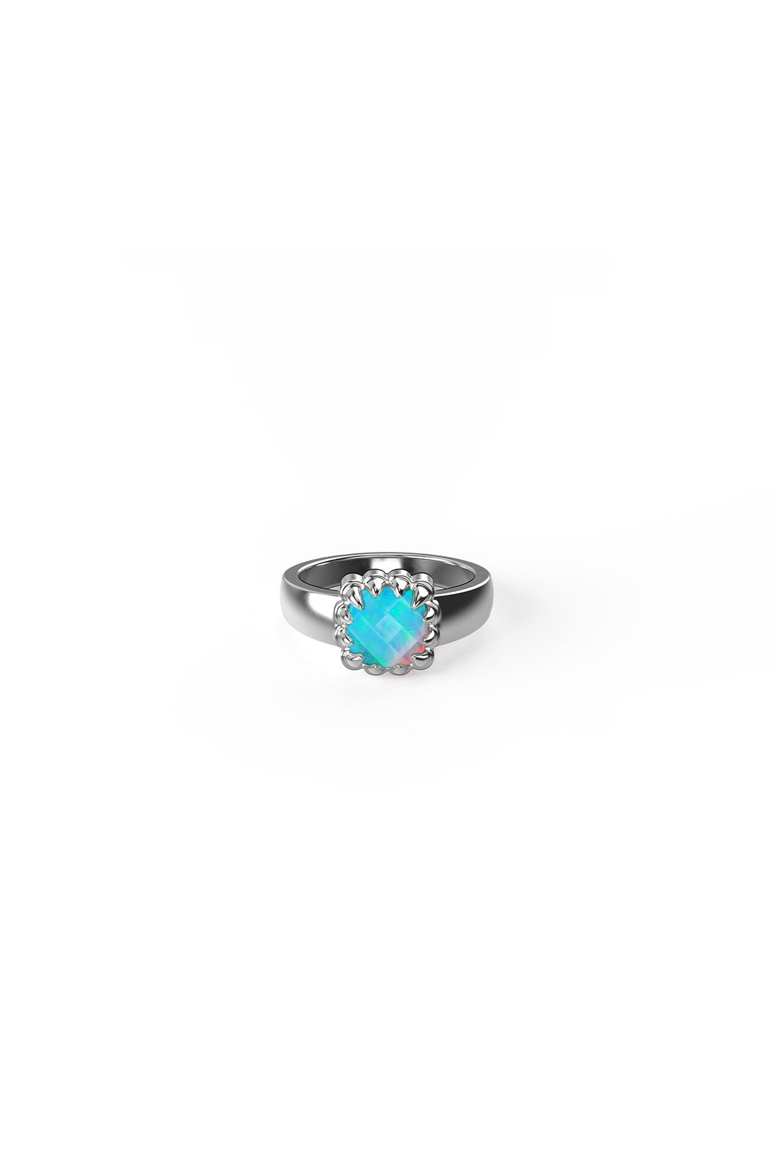 Stolen Girlfriends Club Baby Claw Ring Bello Opal