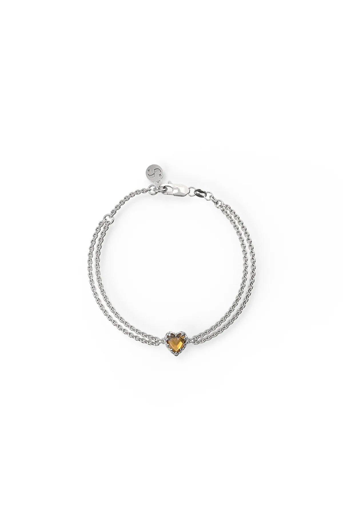 Stolen Girlfriends Club Love Claw Bracelet in Citrine