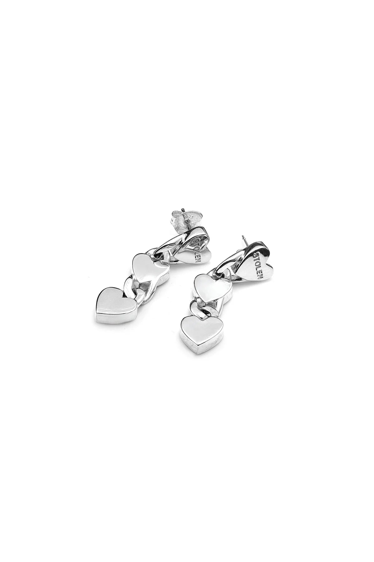 Stolen Girlfriends Club Love Chain Drop Earrings