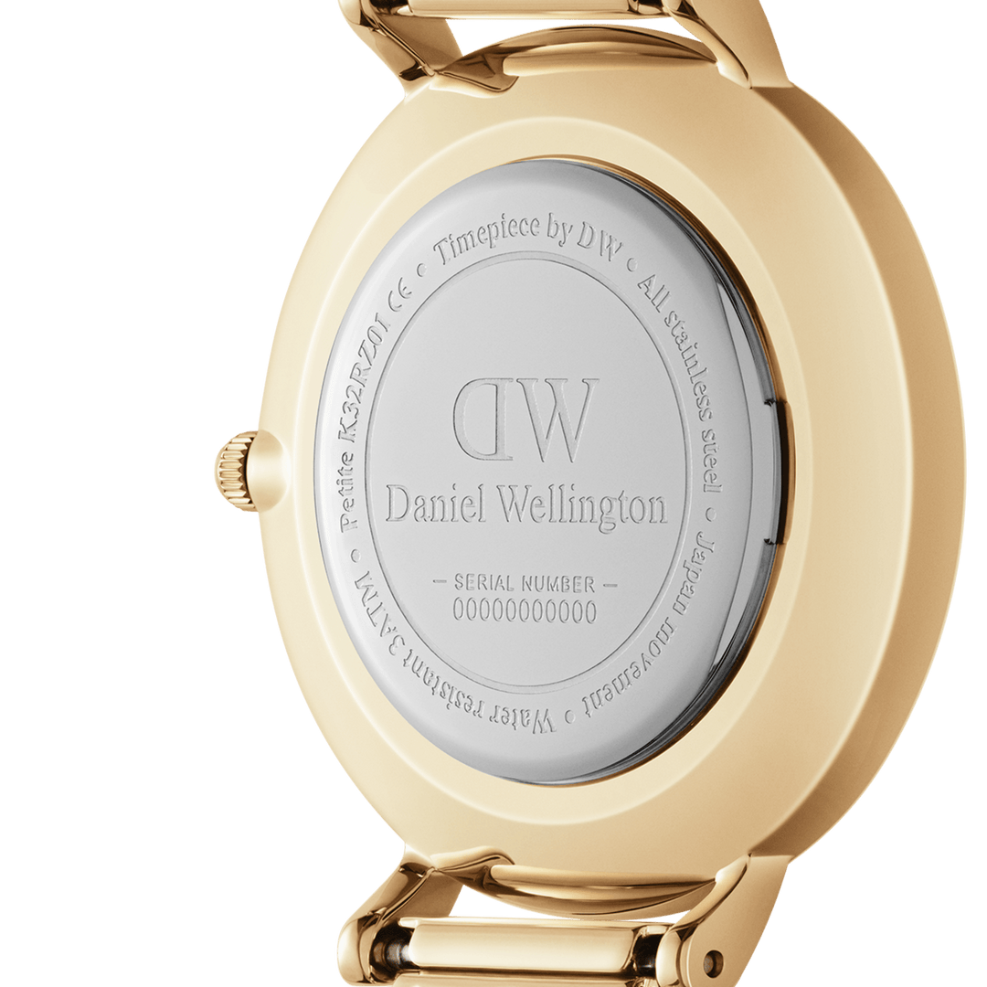 DW Petite St Mawes Watch in Gold/White - 28mm