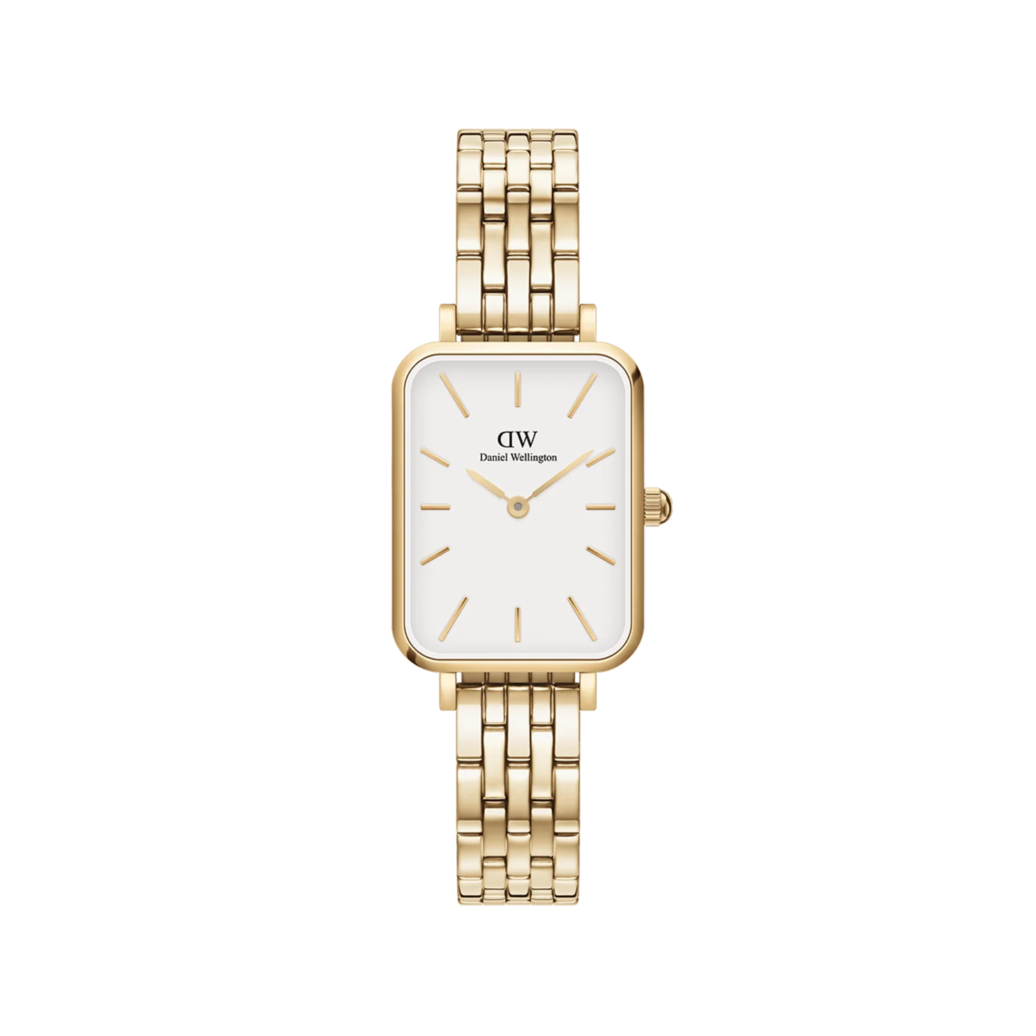 DW Quadro 5-Link Watch in Evergold - 20mm x 26mm