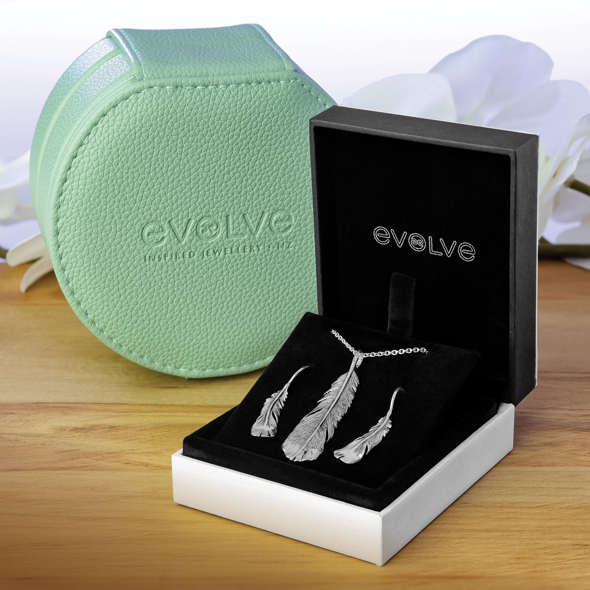 Evolve Huia Drop Earrings (Admired)