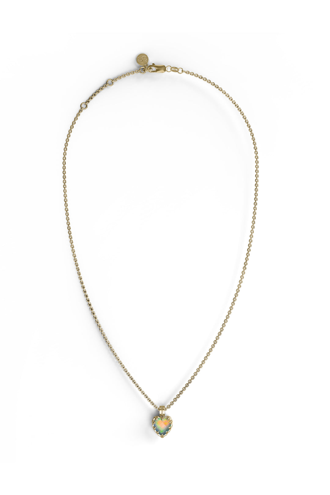 Stolen Girlfriends Club Gold Plated Love Claw Necklace Bello Opal