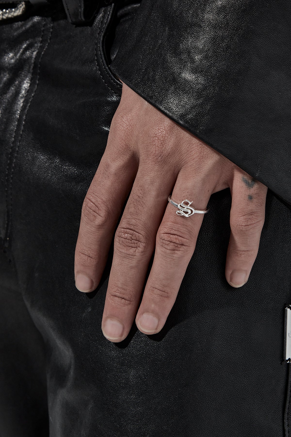 Stolen Girlfriends Club Old English Ring