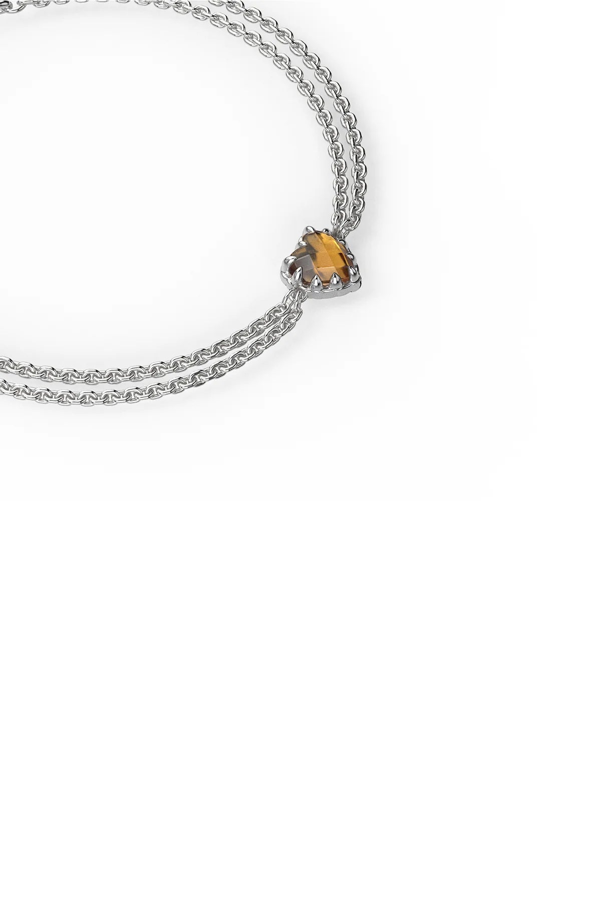 Stolen Girlfriends Club Love Claw Bracelet in Citrine