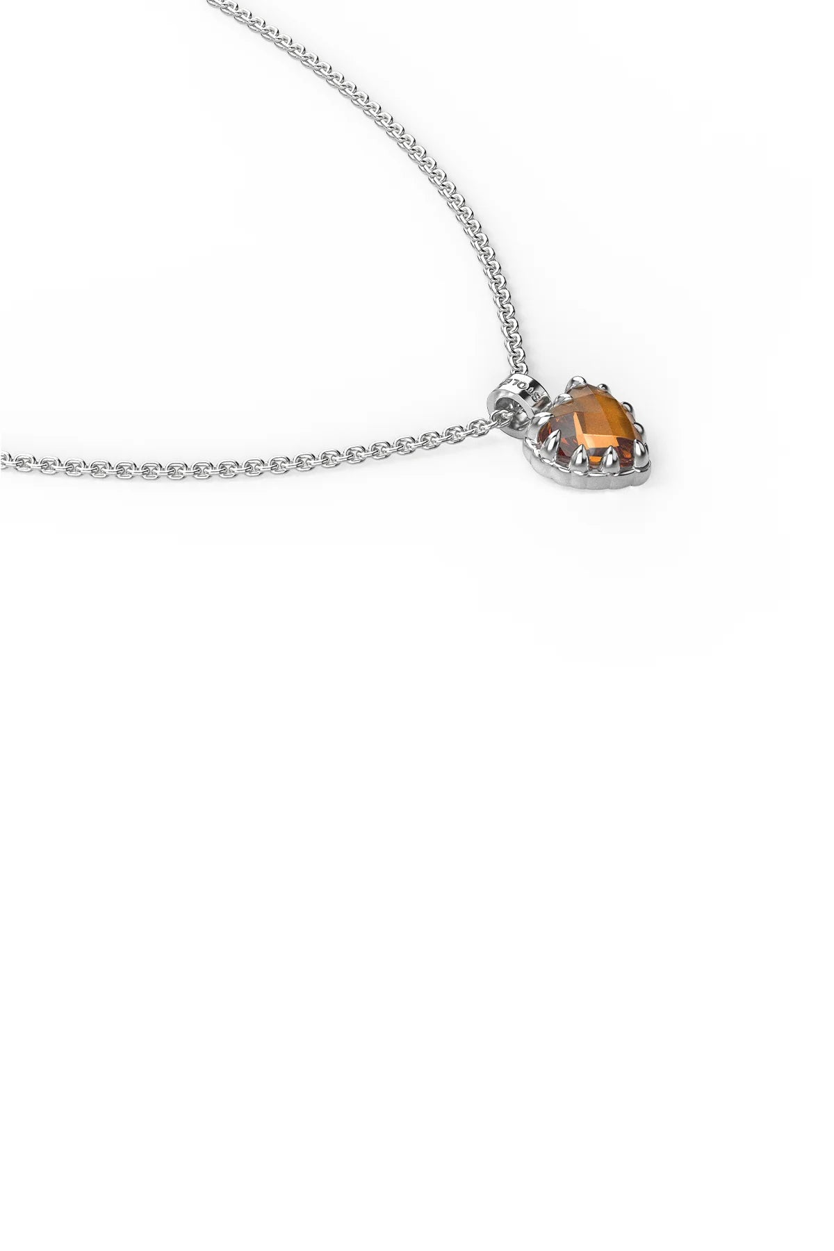 Stolen Girlfriends Club Love Claw Necklace in Citrine