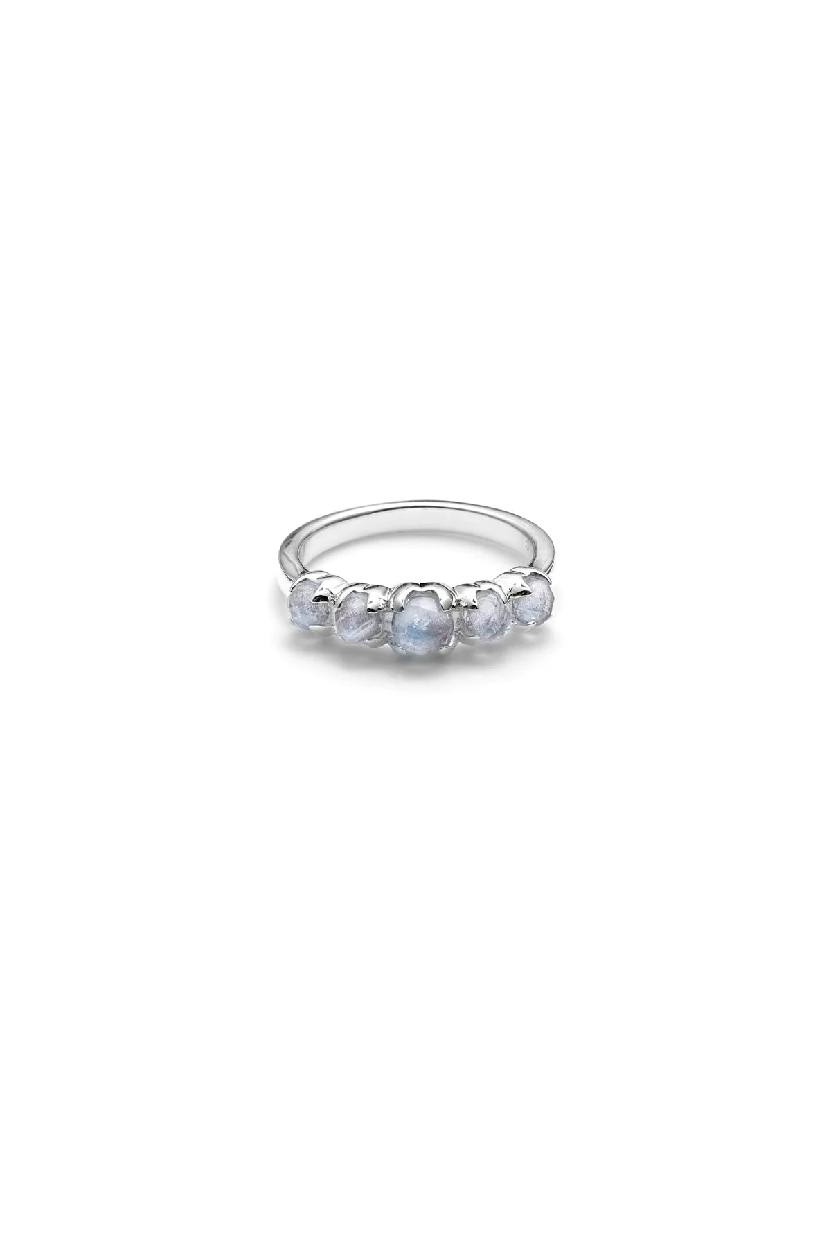 Stolen Girlfriends Club Halo Cluster Ring Moonstone