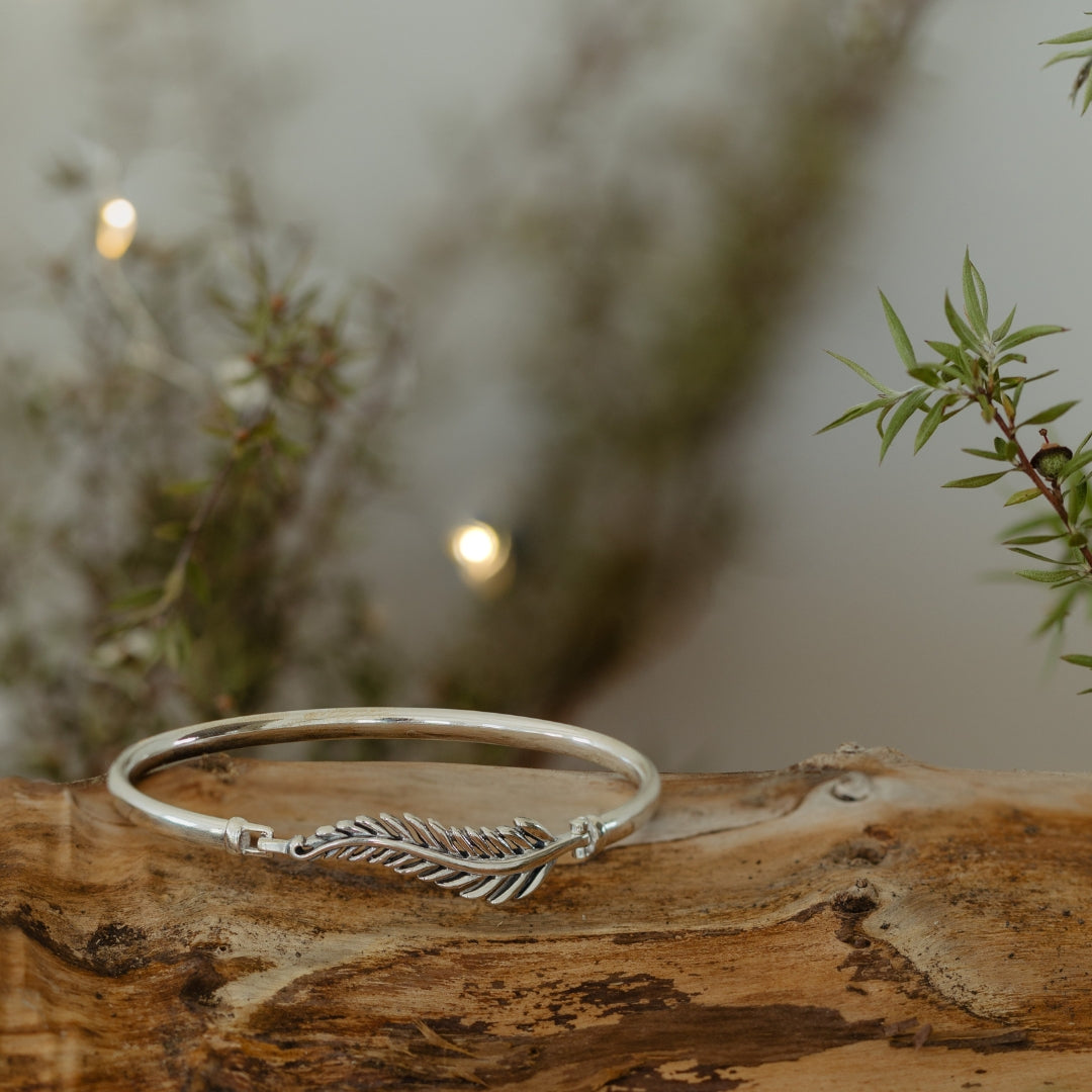 Forever Fern Bangle (Treasured Always)