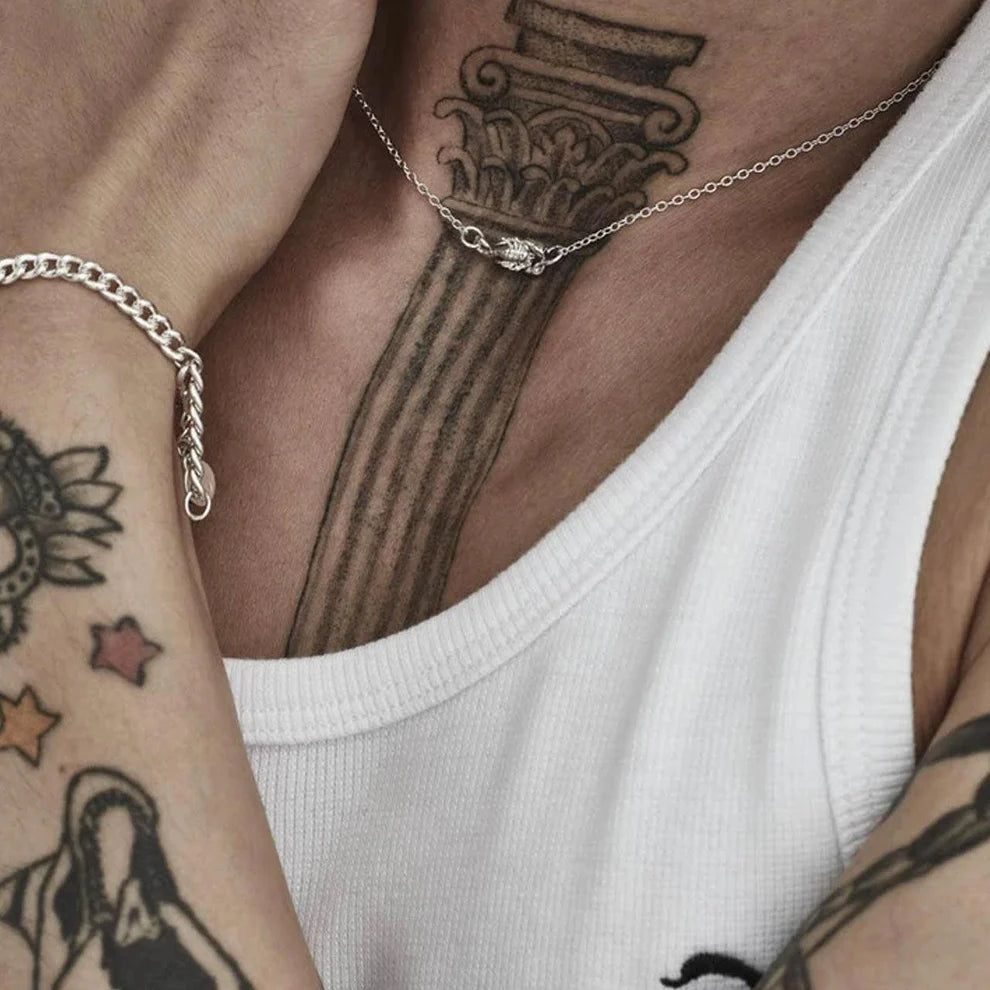 Stolen Girlfriends Club Scorpion Micro Necklace