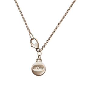 STOW 9ct Rose Gold Cable Chain