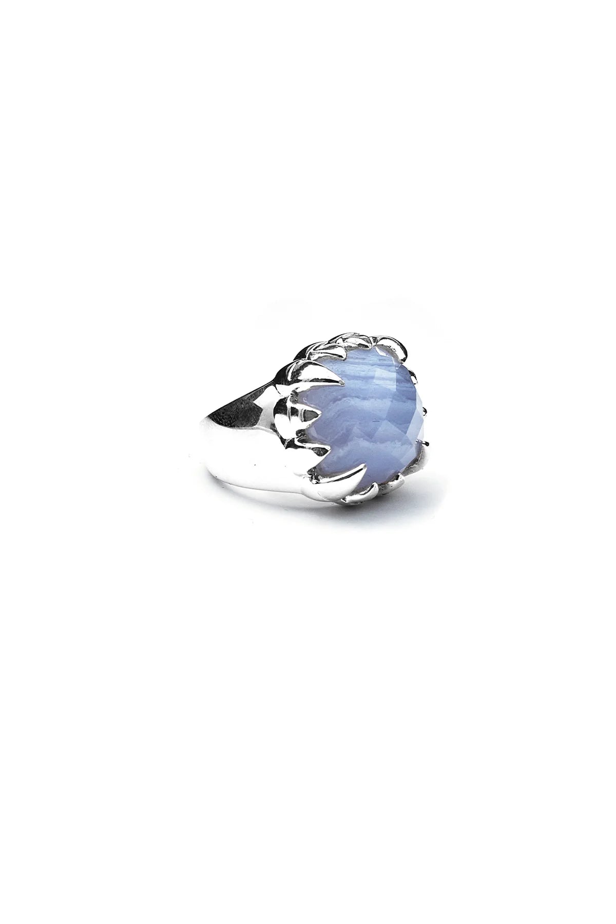 Stolen Girlfriends Club Claw Ring Blue Lace Agate