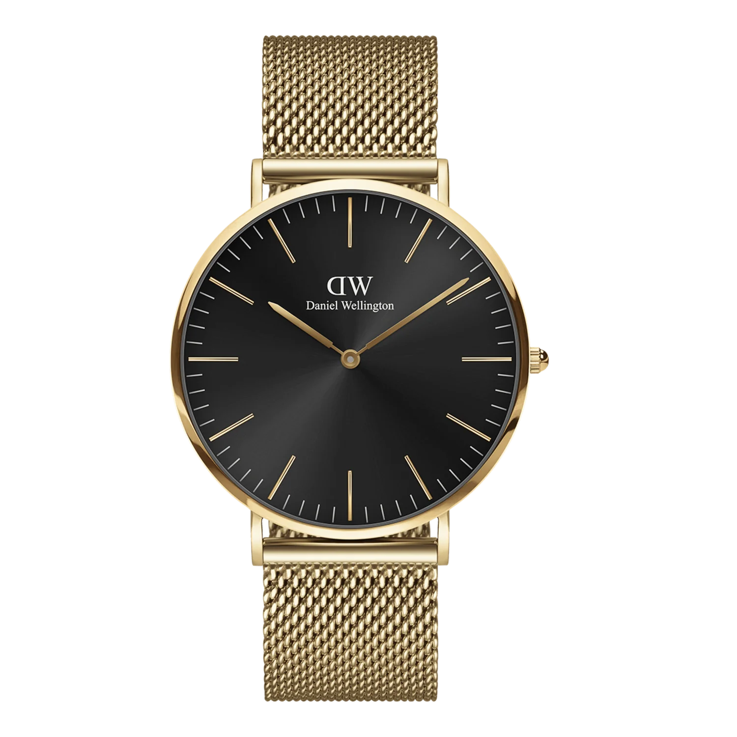 DW Classic Evergold Onyx Watch in Gold/Black - 40mm