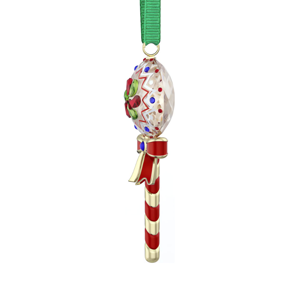 Swarovski 2024 Holiday Cheers Dulcis Lollipop Ornament