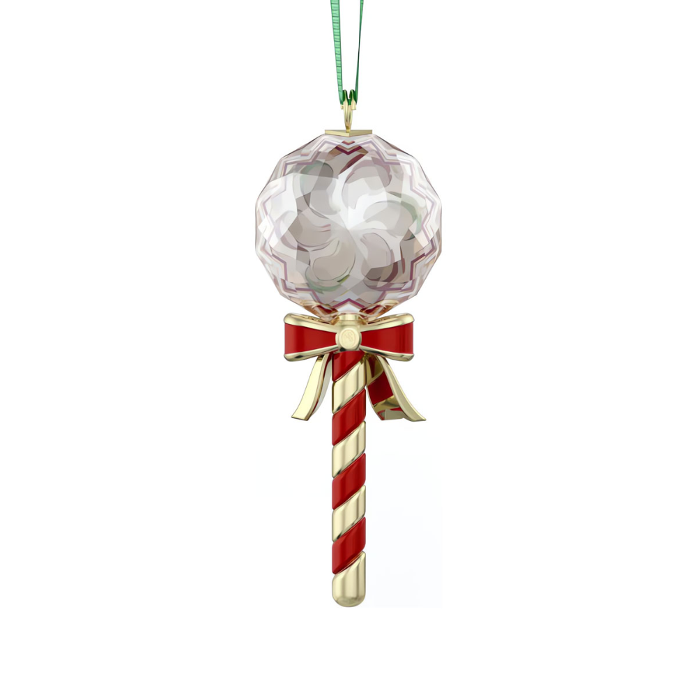 Swarovski 2024 Holiday Cheers Dulcis Lollipop Ornament