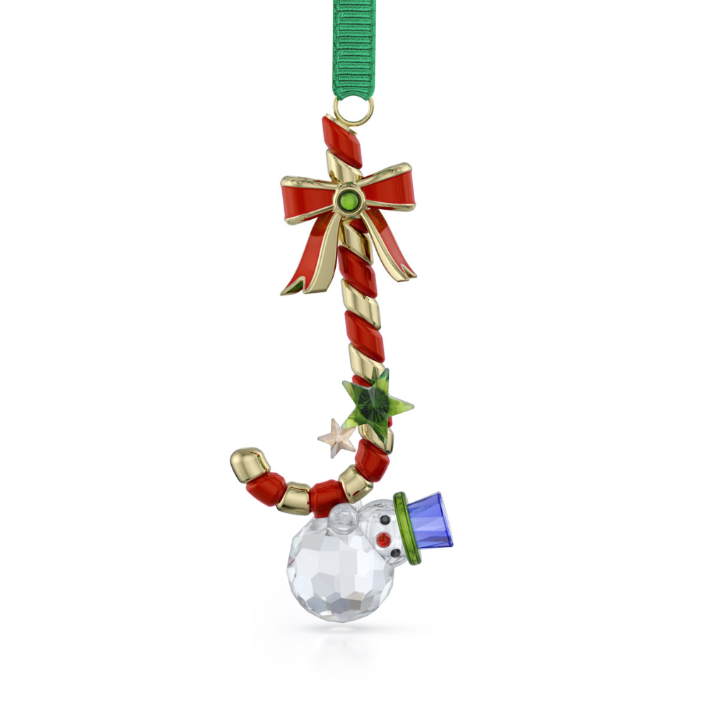 Swarovski 2024 Holiday Cheers Dulcis Candy Cane Ornament