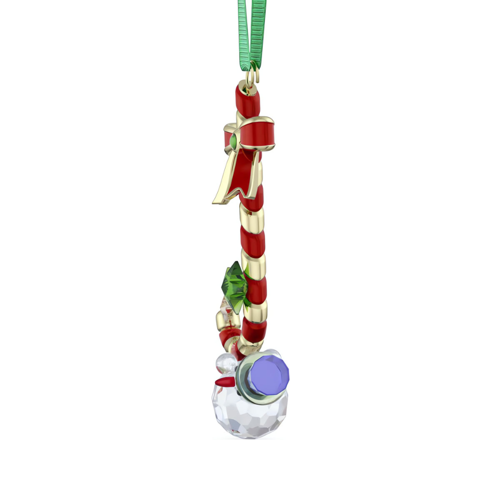 Swarovski 2024 Holiday Cheers Dulcis Candy Cane Ornament