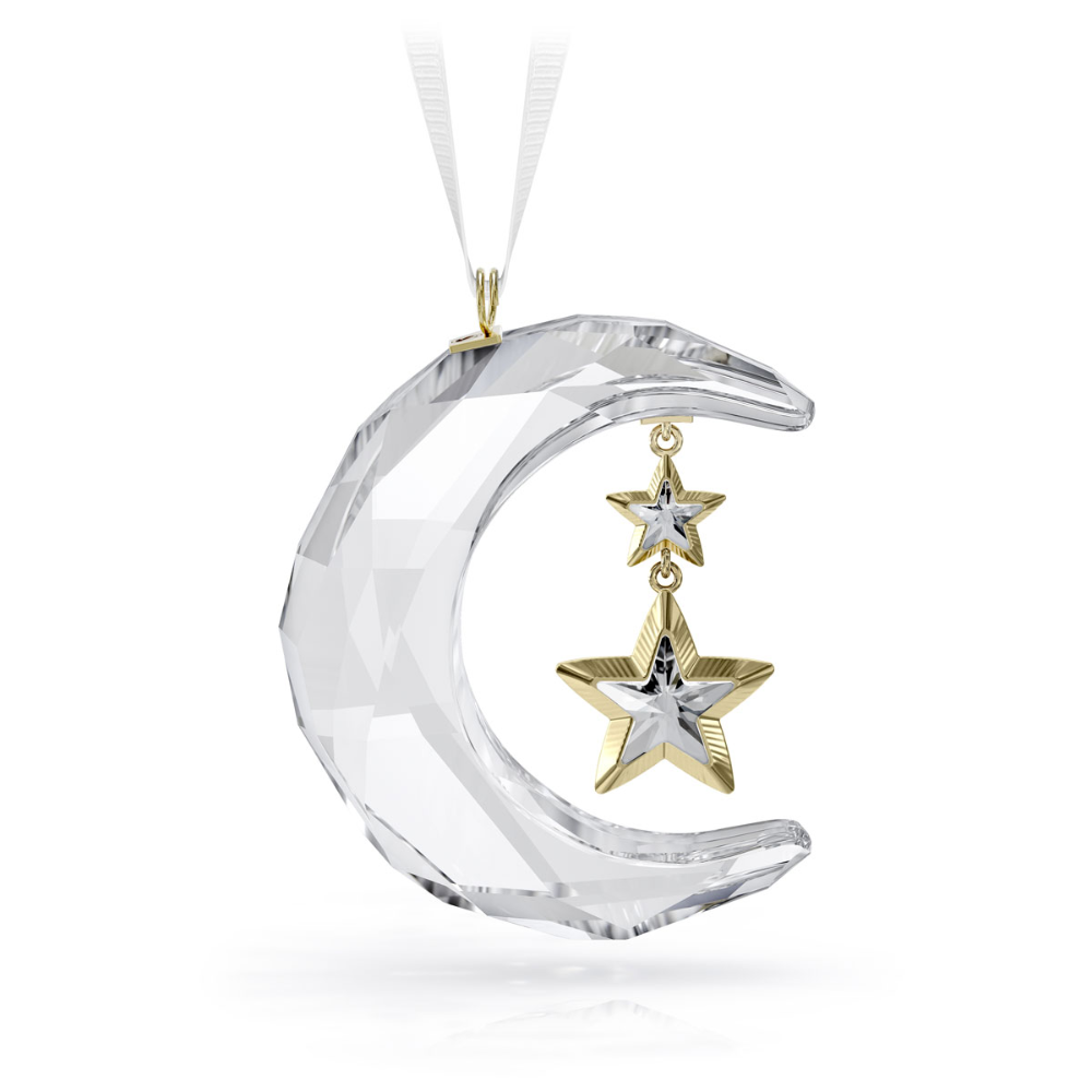 Swarovski Holiday Magic Moon Ornament