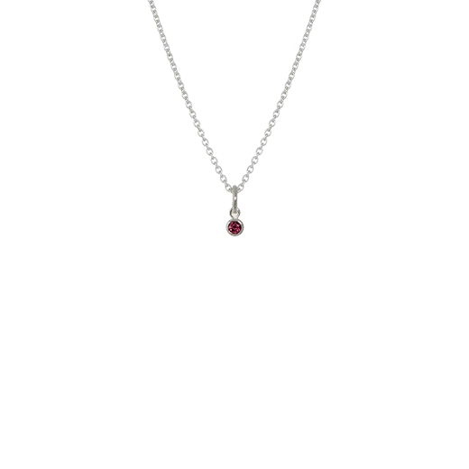 Evolve July Necklace (Rhodolite)