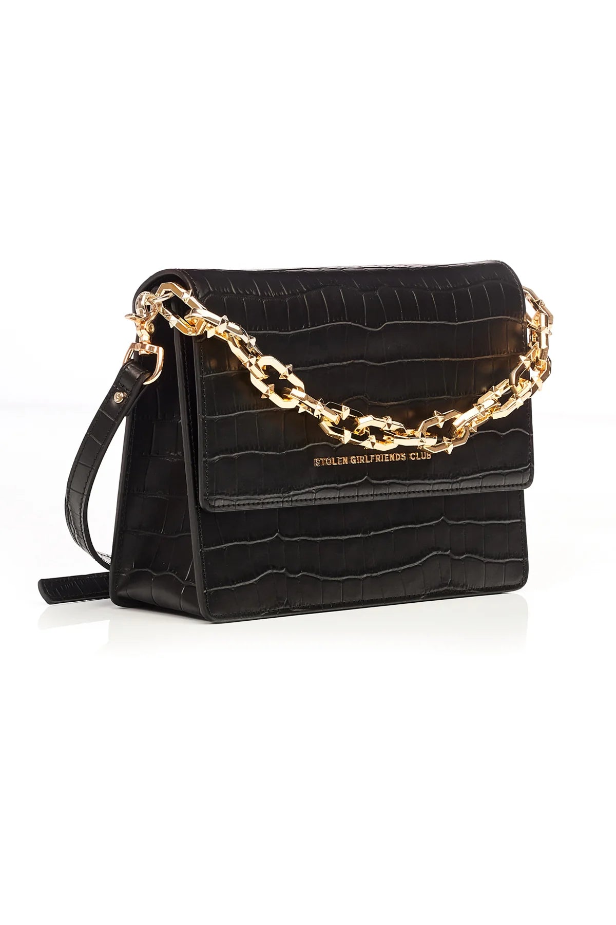 Stolen Girlfriend Club Big Trouble Bag Gold