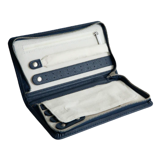 Evolve Navy Jewellery Wallet