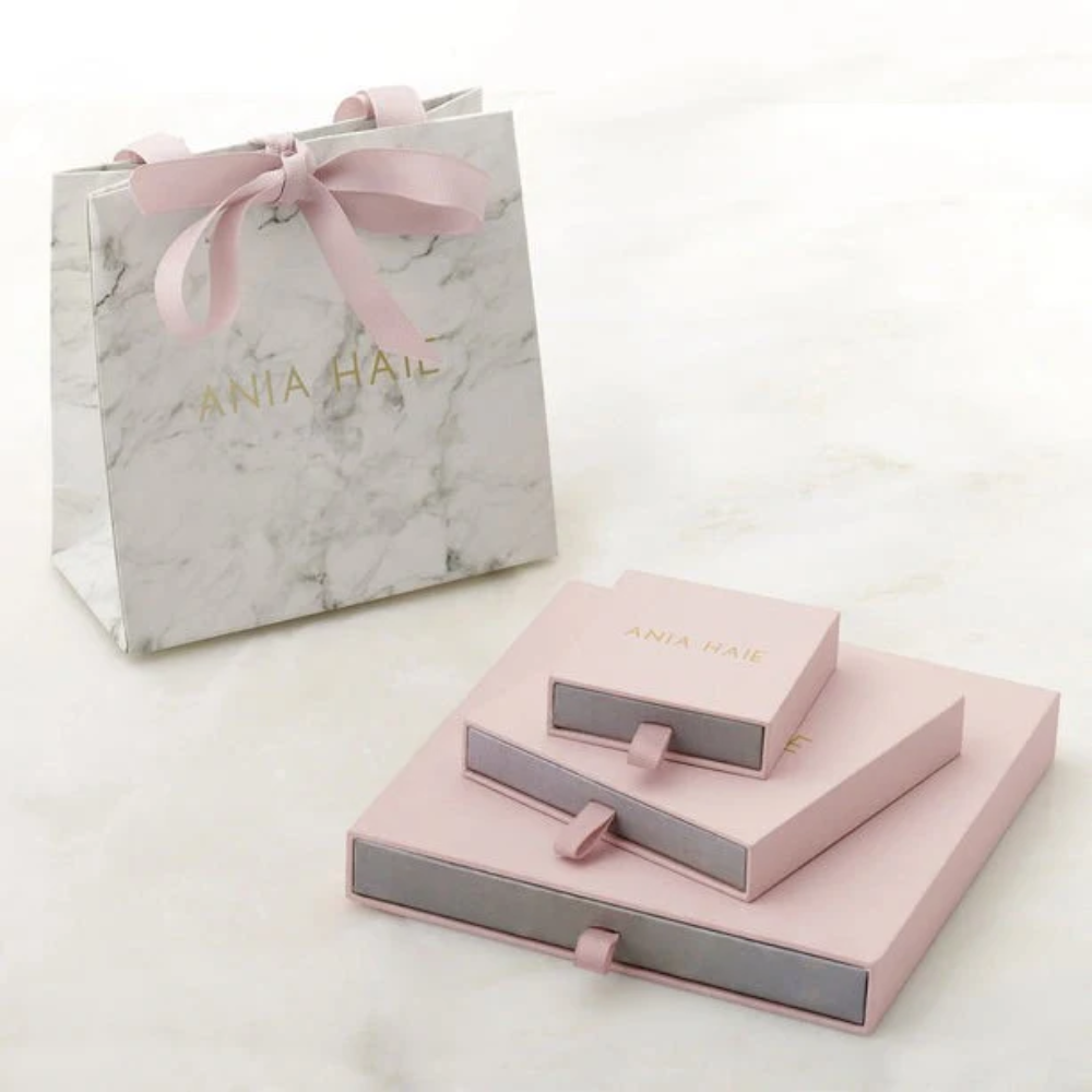Ania Haie Silver Plated Trailblazer Pyramid Studs