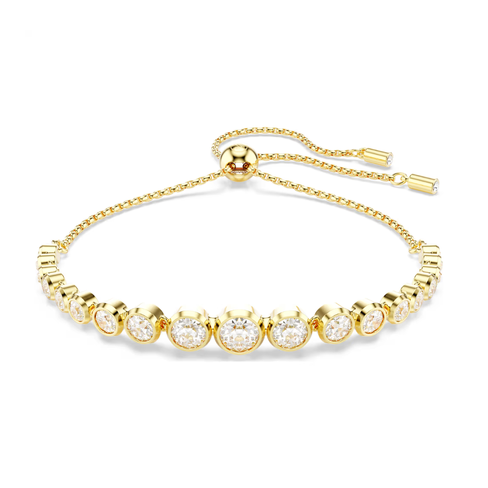 Swarovski Imber Tennis Bracelet in Gold Tone