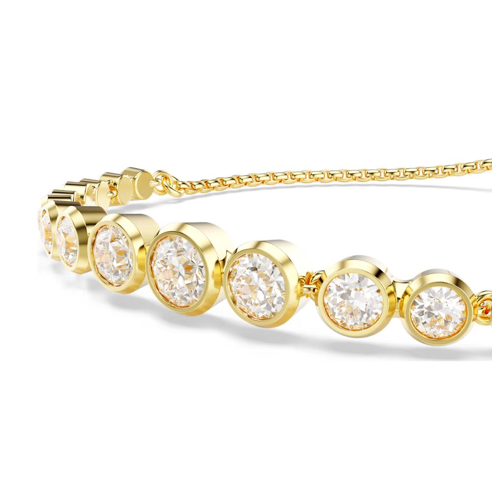 Swarovski Imber Tennis Bracelet in Gold Tone