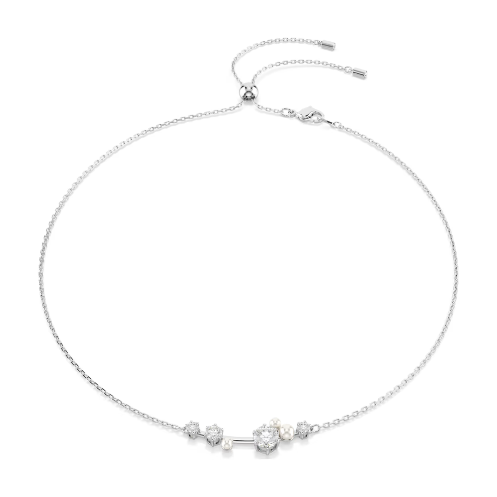 Swarovski Constella Necklace in Pearl/Silver Tone