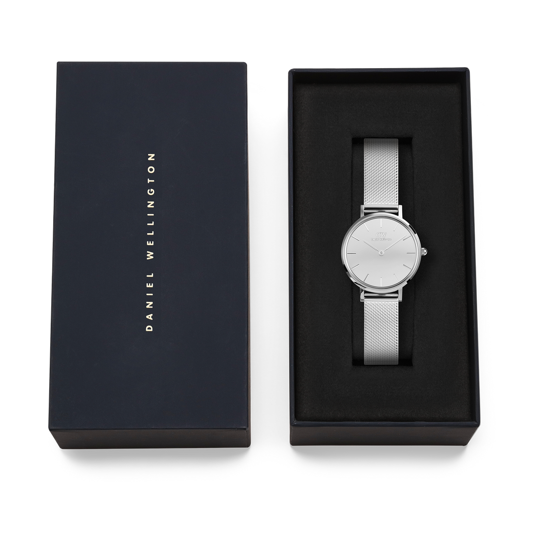 DW Petite Reflection Watch in Silver - 28mm