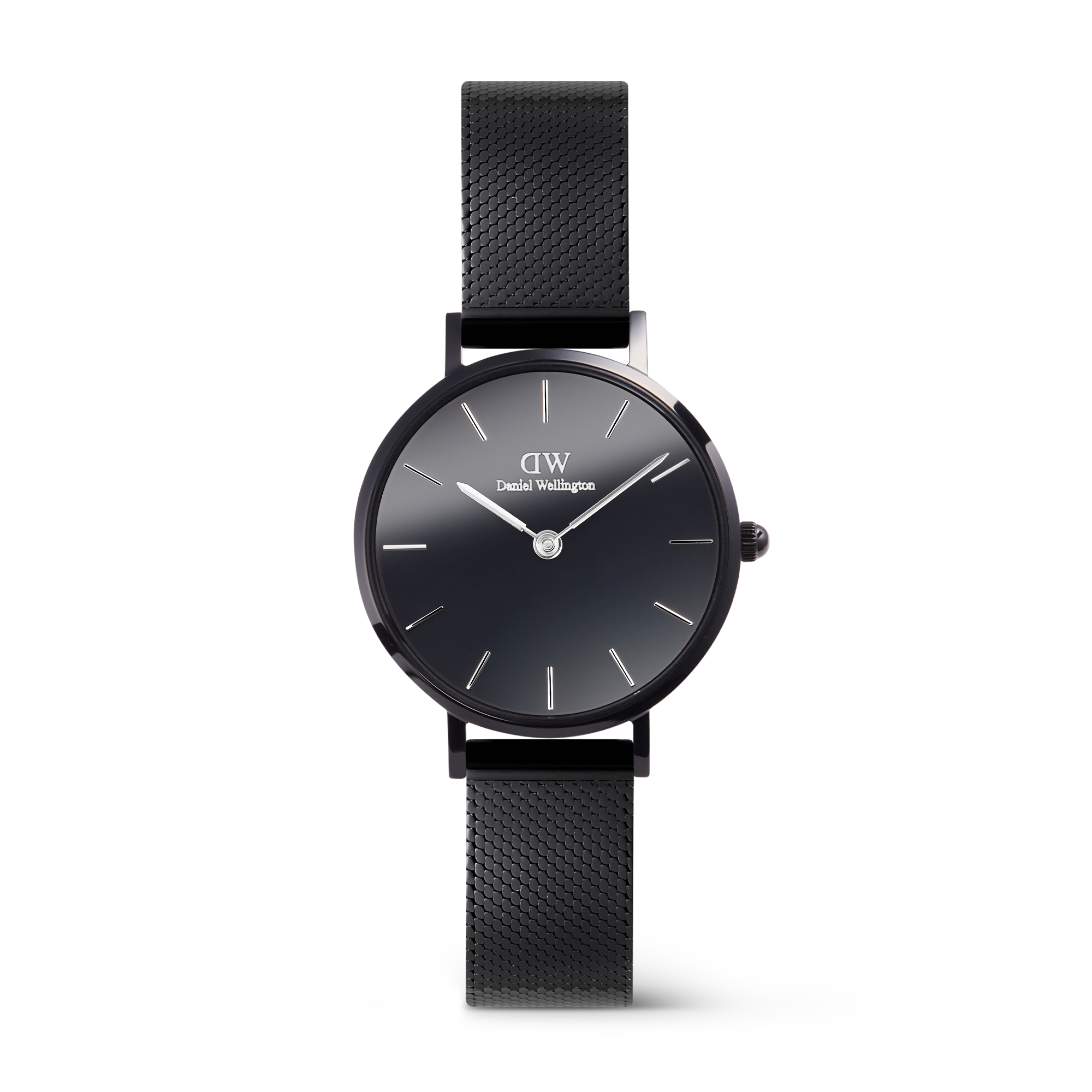 DW Petite Reflection Watch in Black - 28mm