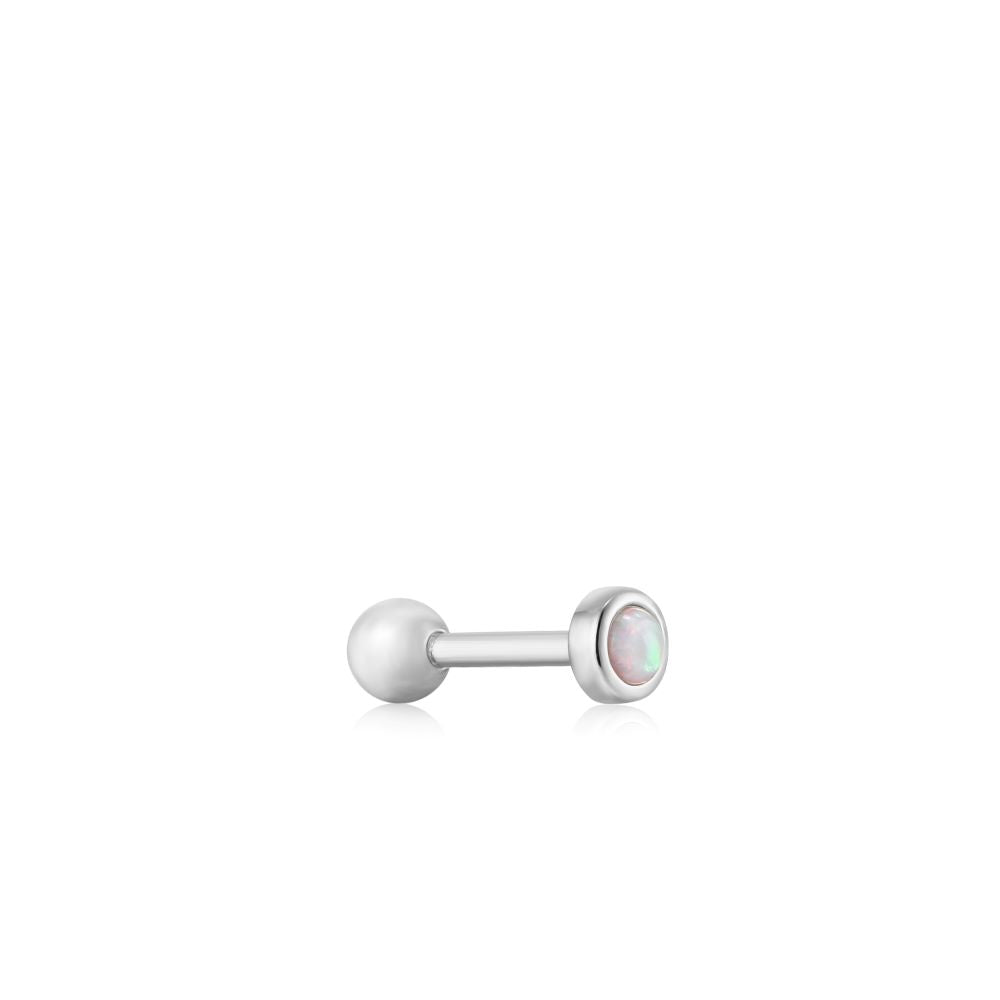 Ania Haie Silver Kyoto Opal Barbell Single Earring