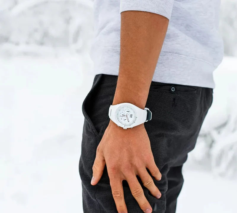 ICE Pierre Leclercq White Chrono Watch - Large