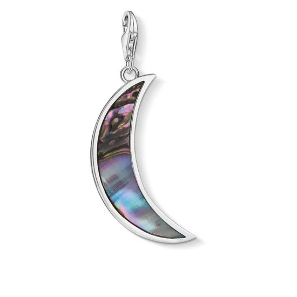 Thomas Sabo Charm Moon Pendant Abalone Mother of pearl