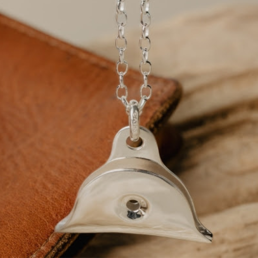 Evolve Statement Shepherds Whistle on Silver Chain