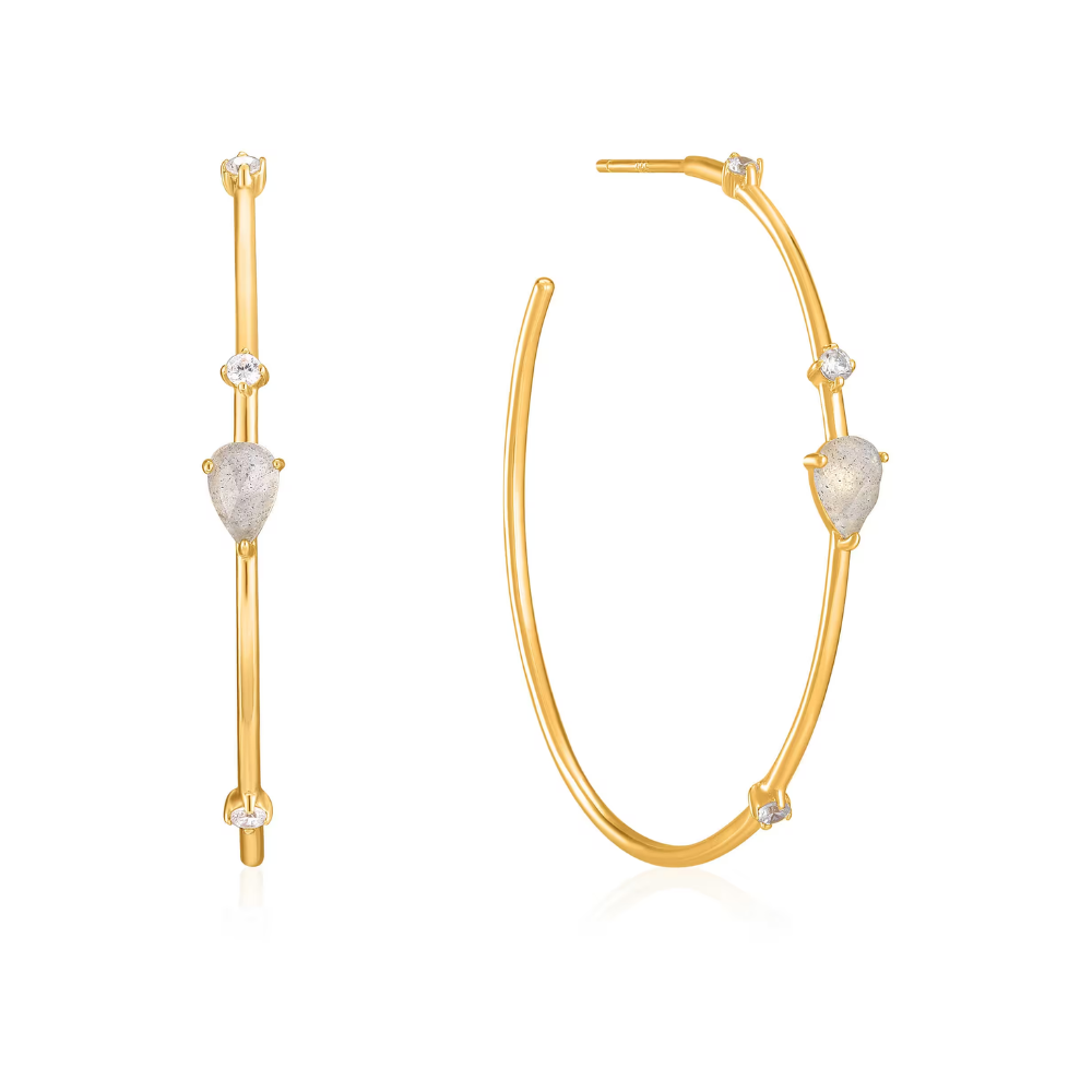 Ania Haie Midnight Fever Hoop Earrings