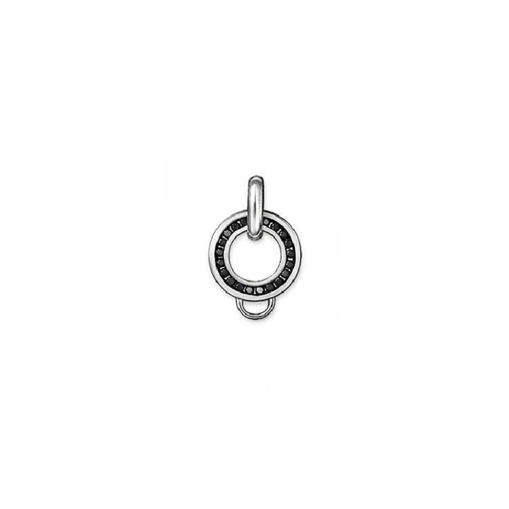 Thomas Sabo Black Zirconia Charm Carrier