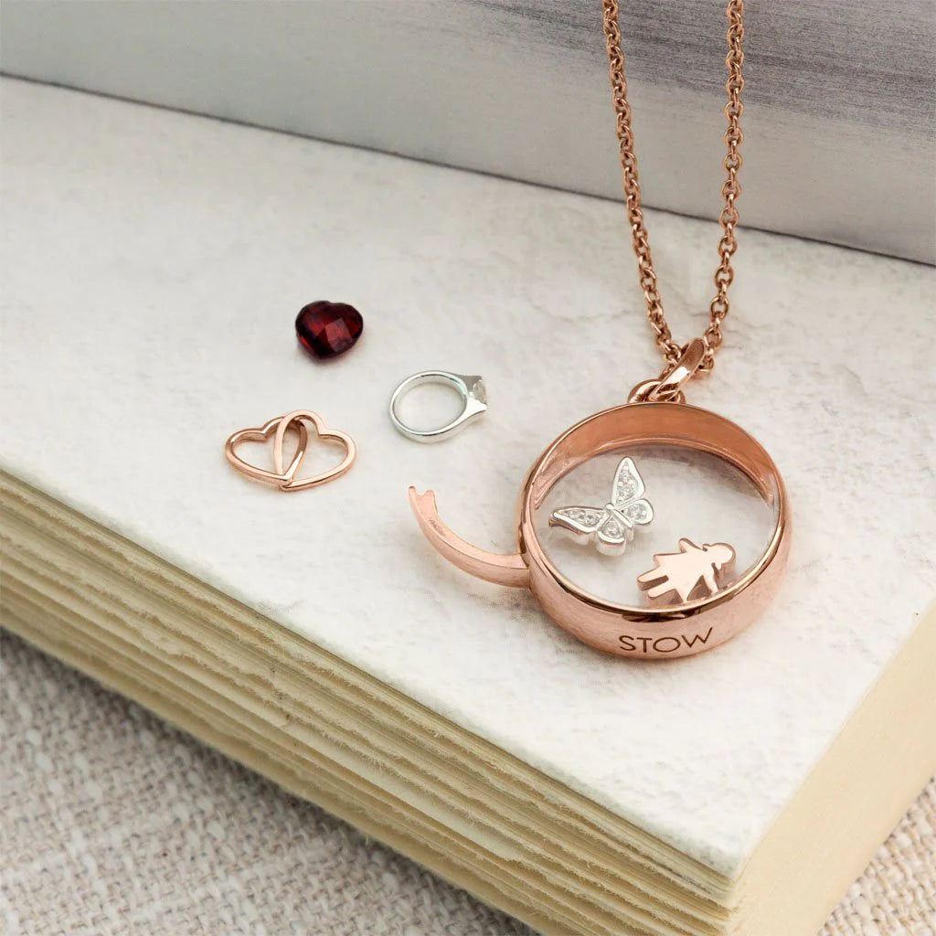 STOW Medium 9ct Rose Gold Locket